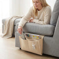 Dorm Bedside Storage Caddy with Multiple Pockets