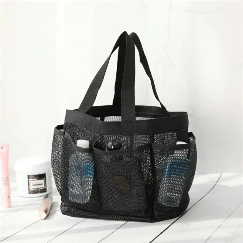 Quick-Dry Mesh Shower Caddy Tote for College Dorms