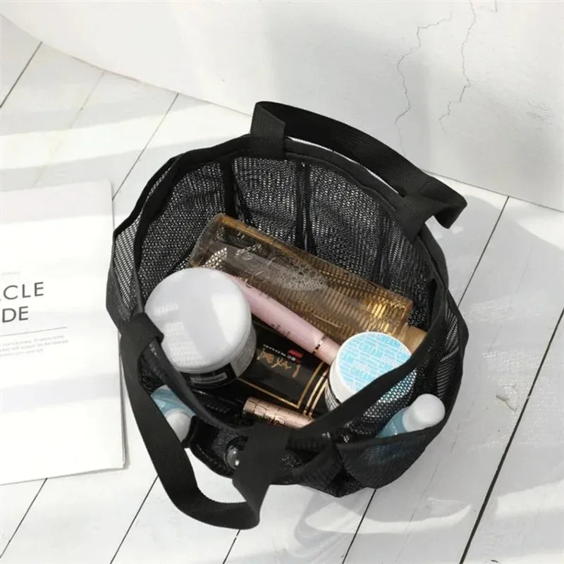 Quick-Dry Mesh Shower Caddy Tote for College Dorms
