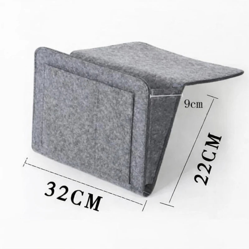 Dorm Bedside Storage Caddy with Multiple Pockets